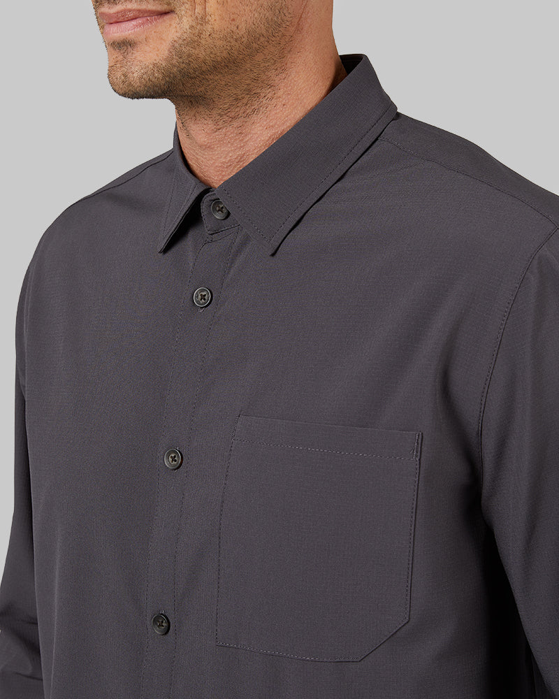 MEN'S CASUAL LONG SLEEVE DRESS SHIRT