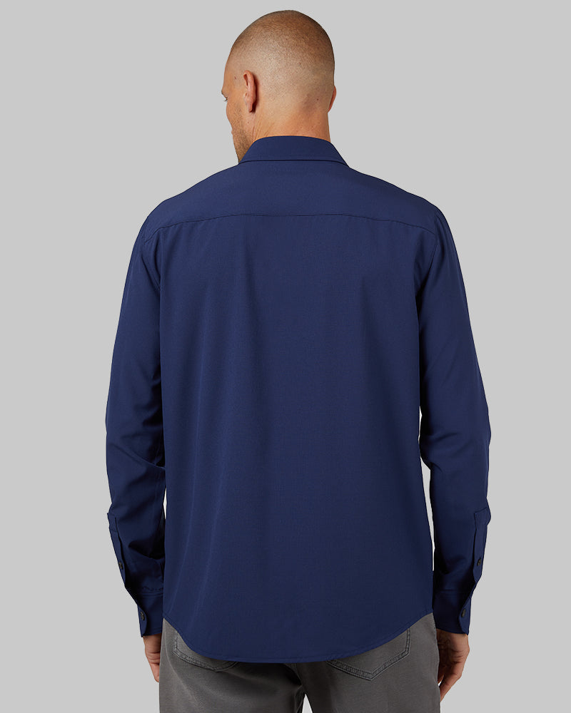 MEN'S CASUAL LONG SLEEVE DRESS SHIRT