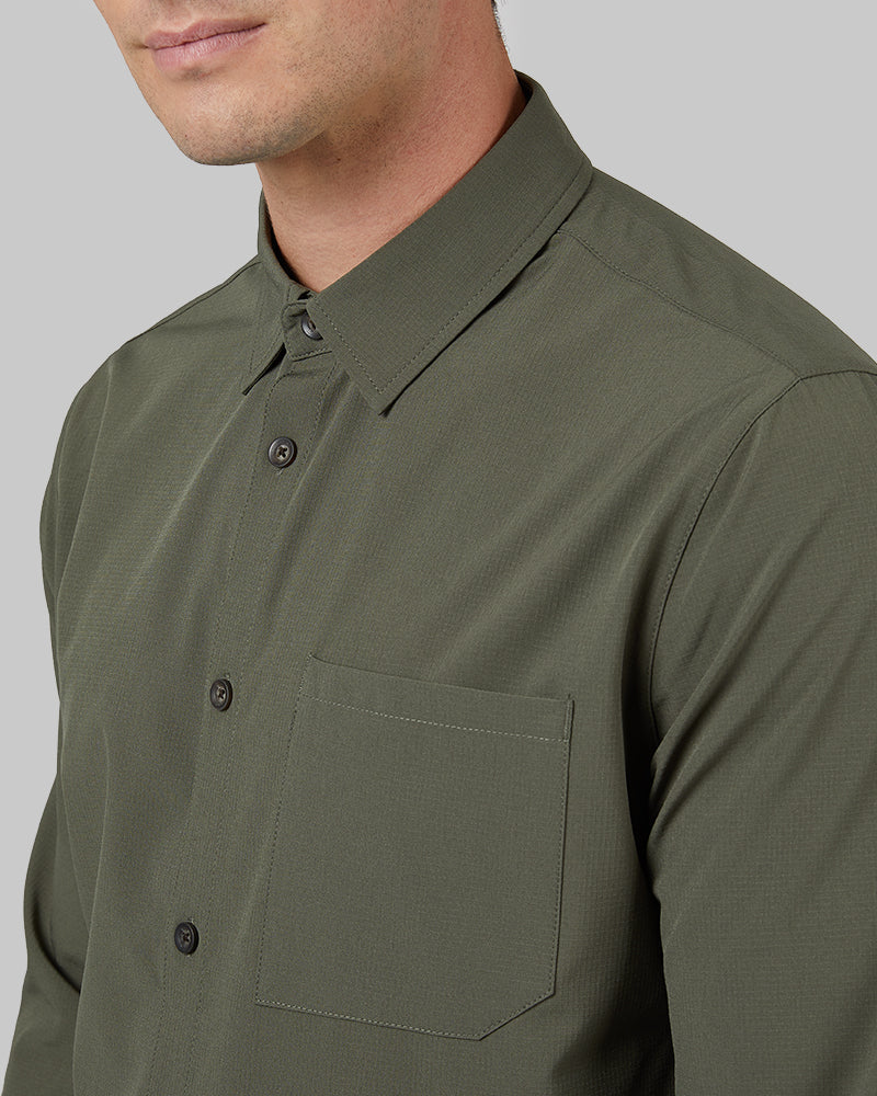 MEN'S CASUAL LONG SLEEVE DRESS SHIRT