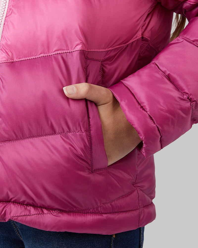 KIDS HOODED PUFFER JACKET