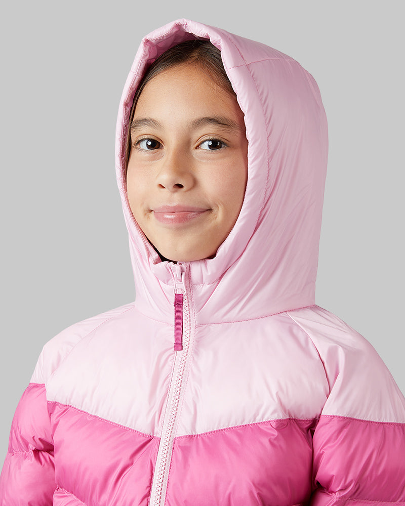 KIDS HOODED PUFFER JACKET