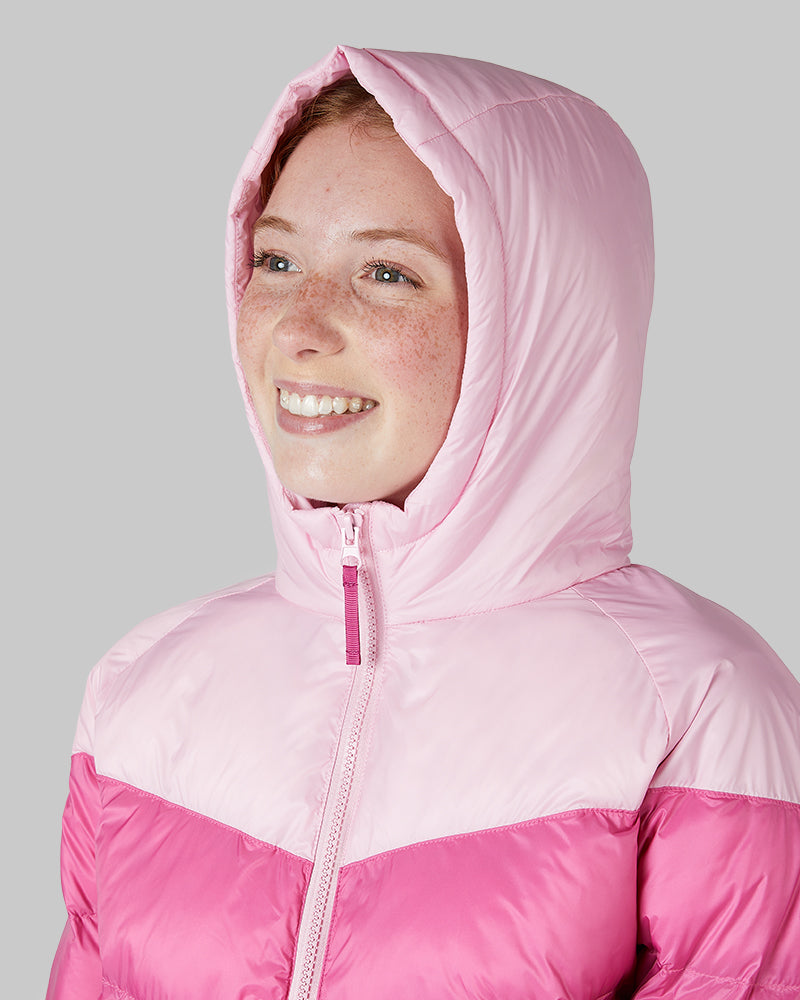 KIDS HOODED PUFFER JACKET