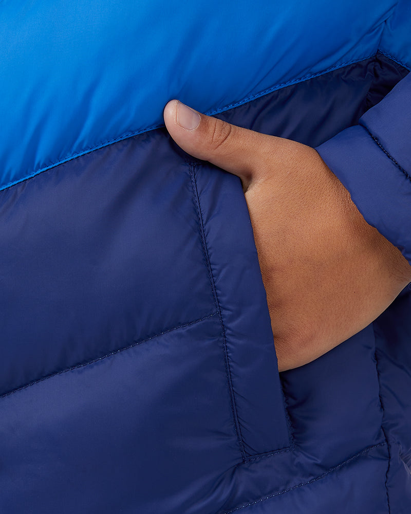 KIDS HOODED PUFFER JACKET