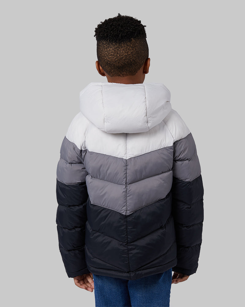 KIDS HOODED PUFFER JACKET