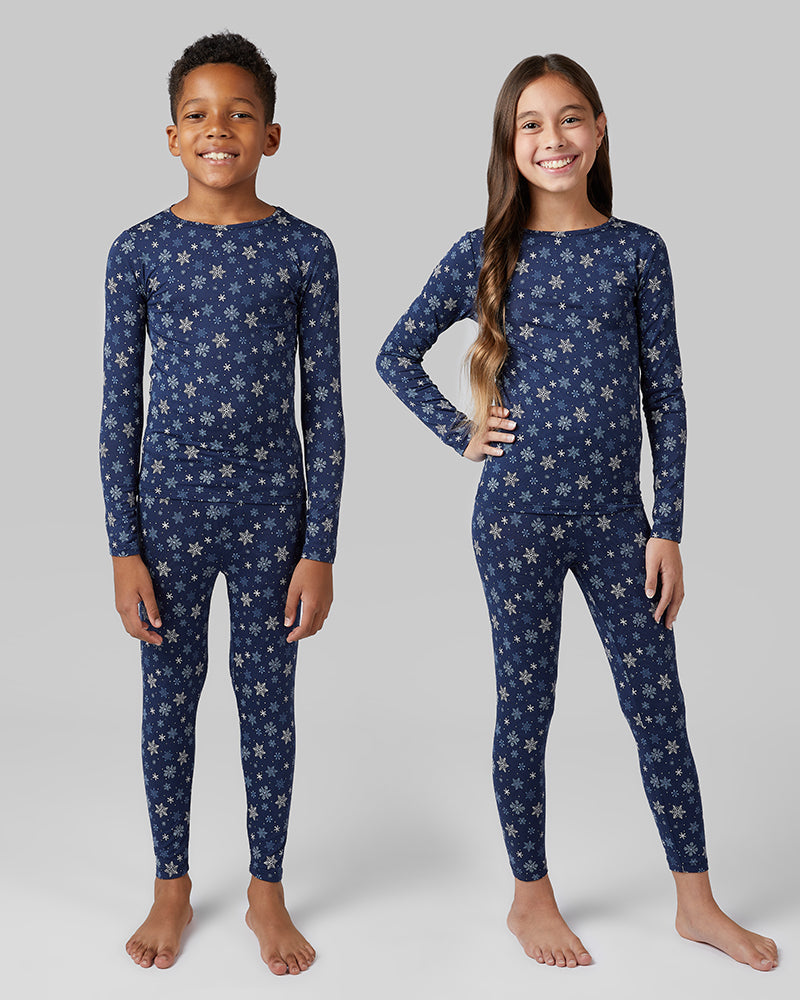 KIDS 2PC BASELAYER TOP & BOTTOM SET