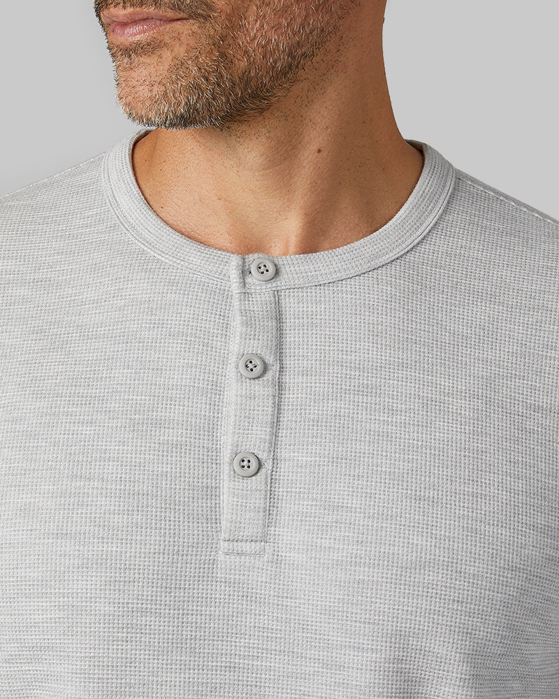 MEN'S EVERYDAY COMFORT LONG SLEEVE HENLEY T-SHIRT