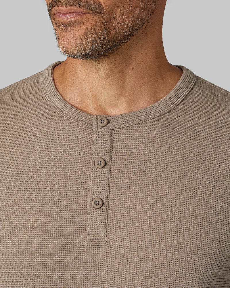 MEN'S EVERYDAY COMFORT LONG SLEEVE HENLEY T-SHIRT