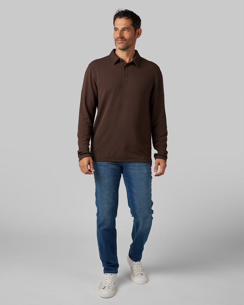 MEN'S EVERYDAY COMFORT LONG SLEEVE POLO