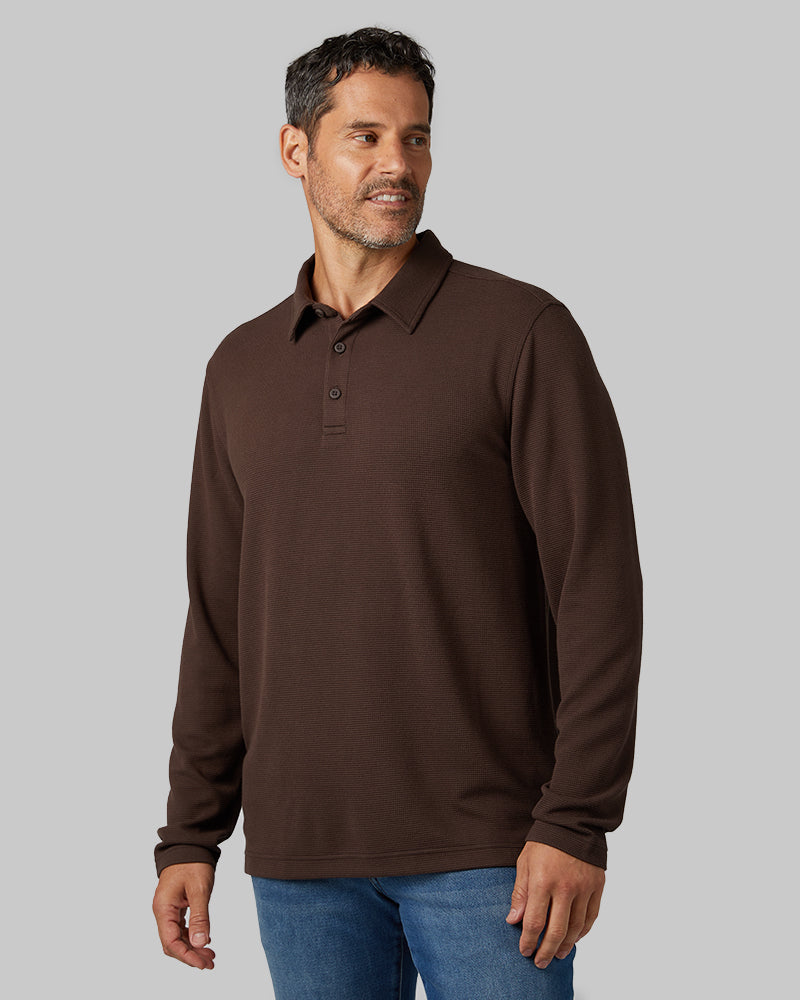 MEN'S EVERYDAY COMFORT LONG SLEEVE POLO