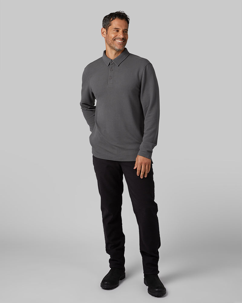 MEN'S EVERYDAY COMFORT LONG SLEEVE POLO