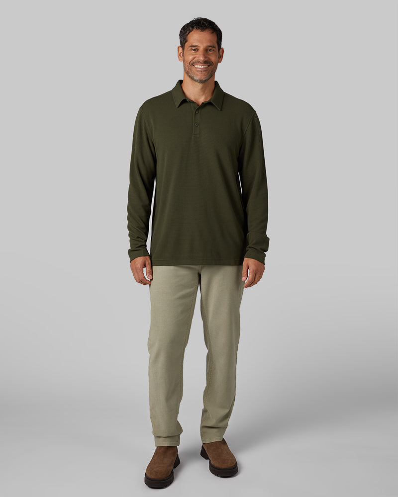 MEN'S EVERYDAY COMFORT LONG SLEEVE POLO