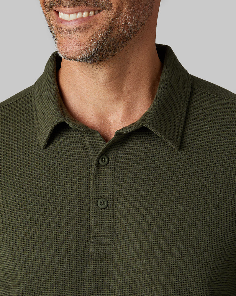 MEN'S EVERYDAY COMFORT LONG SLEEVE POLO