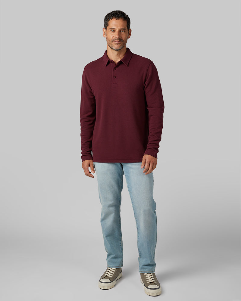 MEN'S EVERYDAY COMFORT LONG SLEEVE POLO