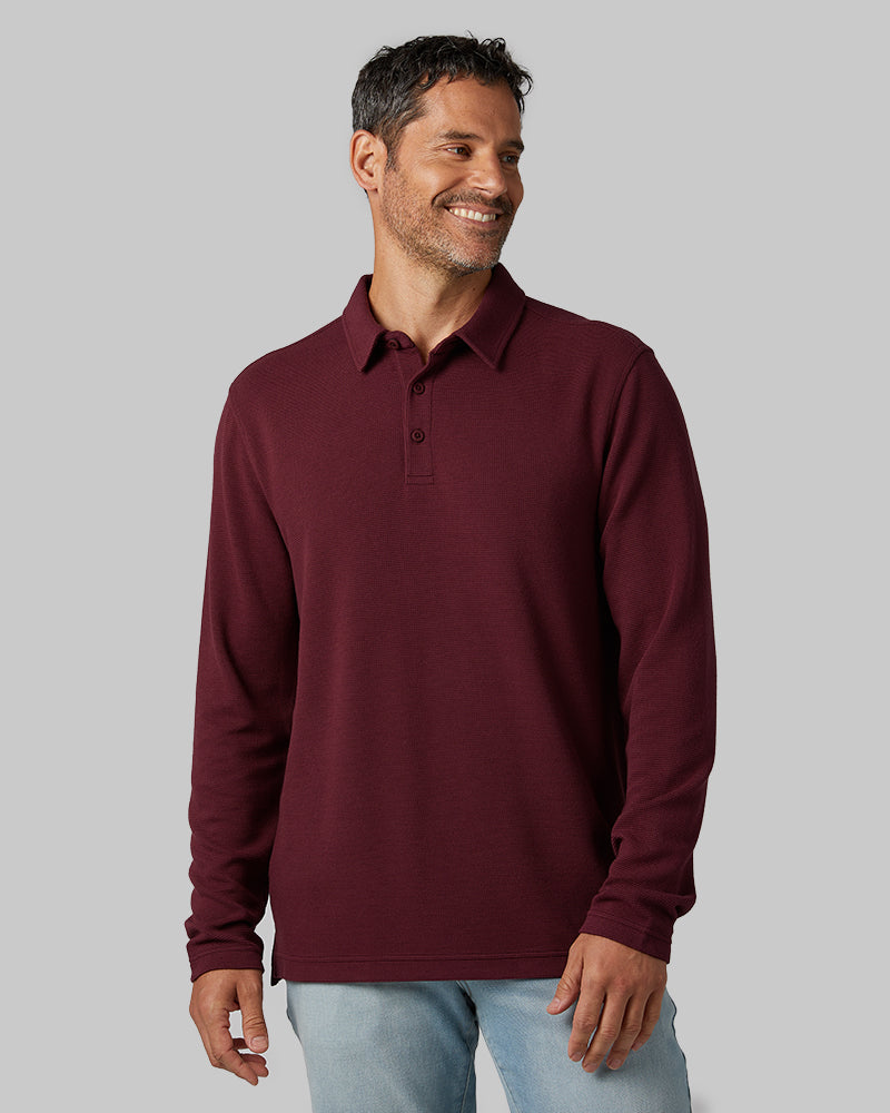 MEN'S EVERYDAY COMFORT LONG SLEEVE POLO
