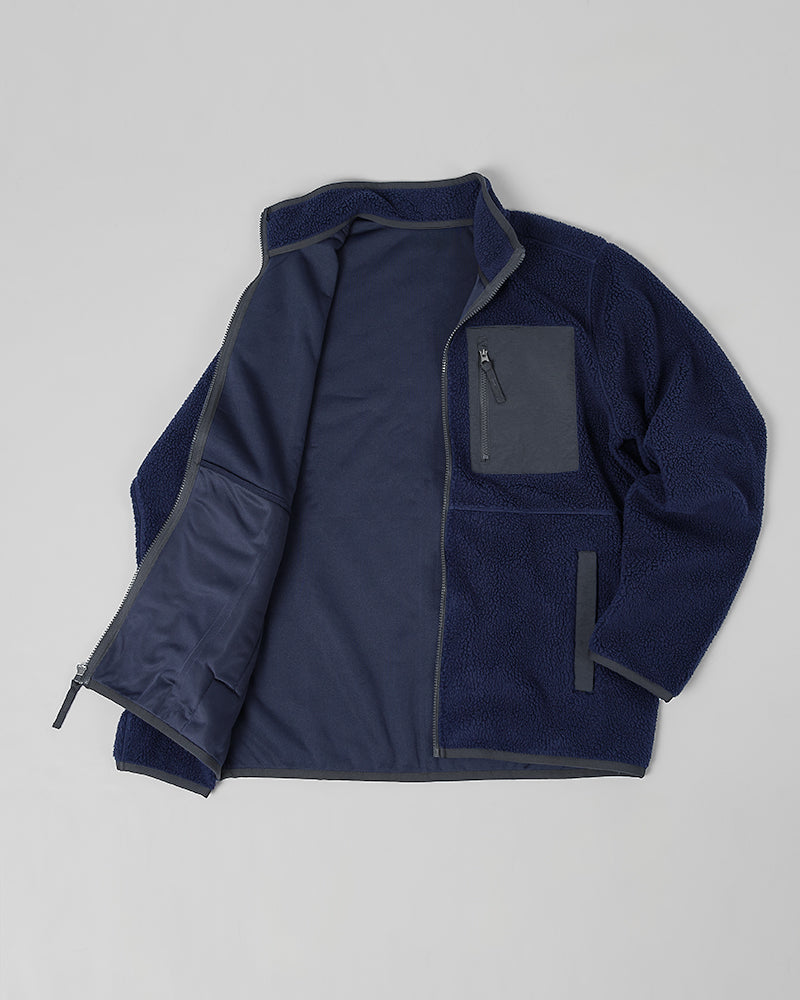 MEN'S OUTDOOR SHERPA FULL ZIP JACKET