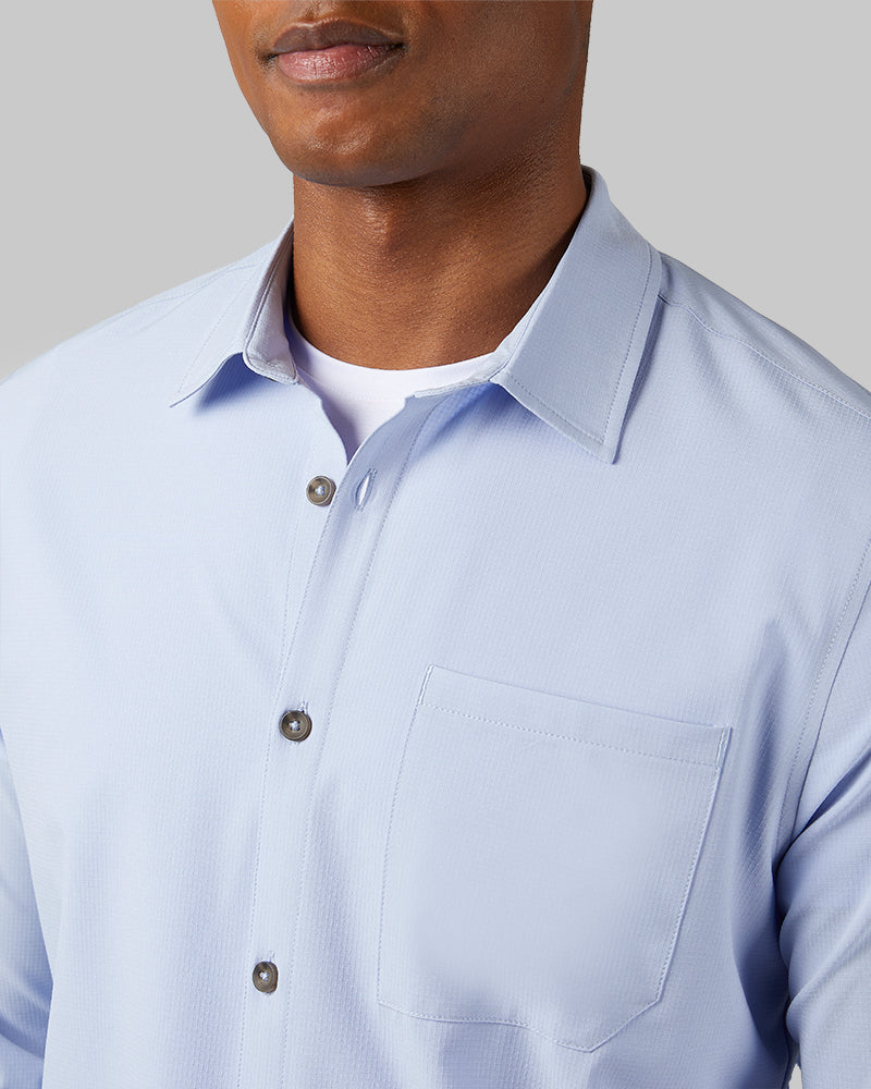 MEN'S CASUAL LONG SLEEVE DRESS SHIRT