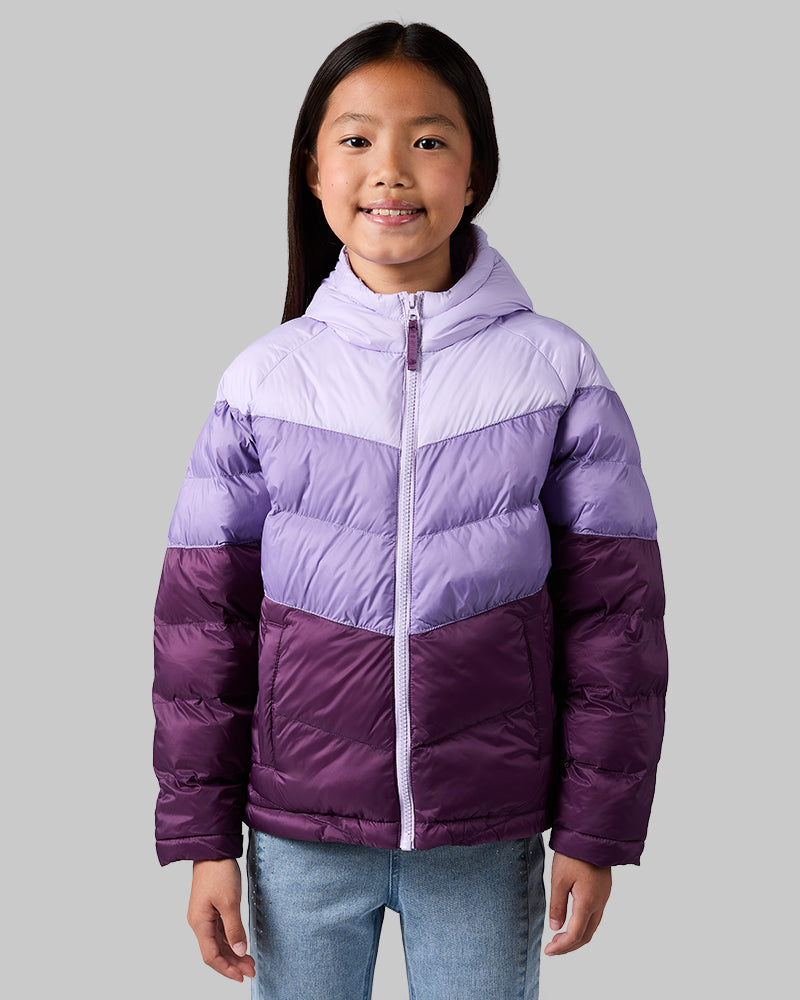 KIDS HOODED PUFFER JACKET