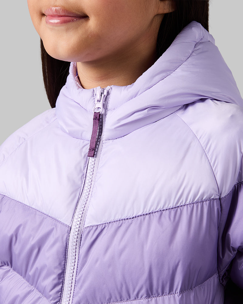 KIDS HOODED PUFFER JACKET