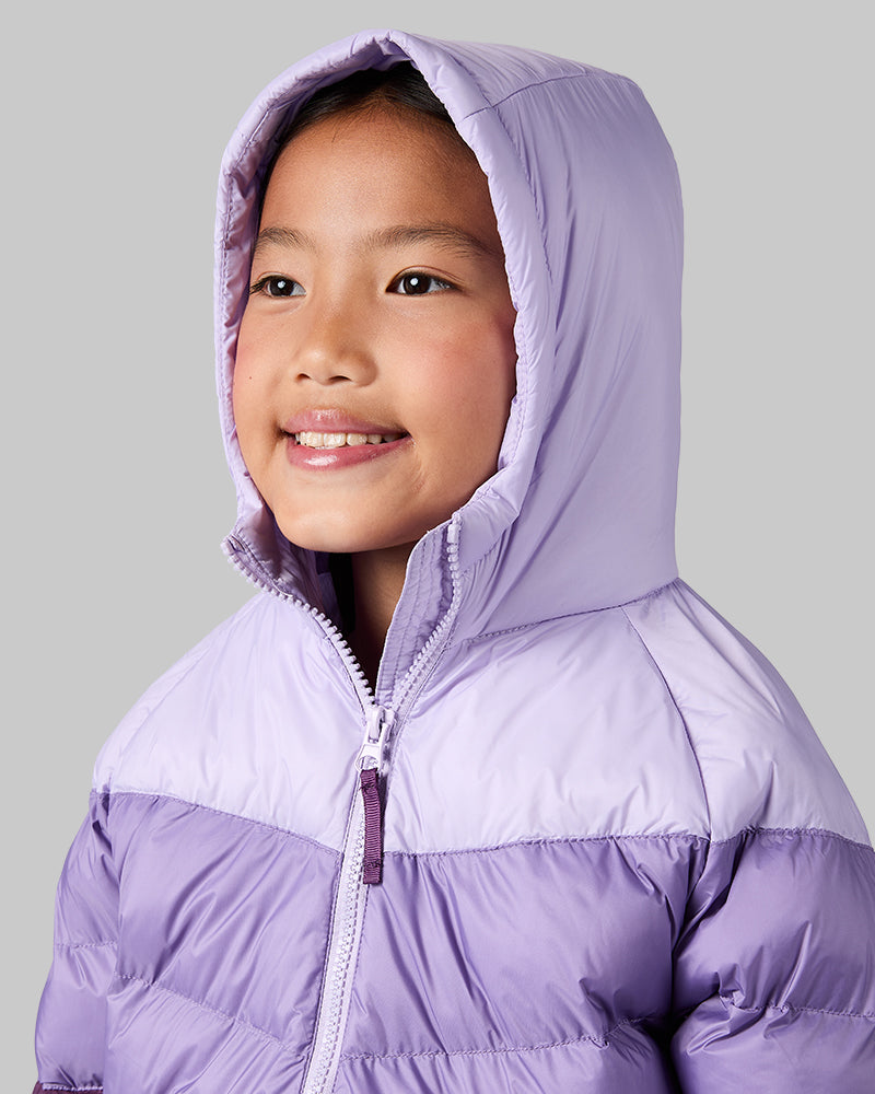 KIDS HOODED PUFFER JACKET