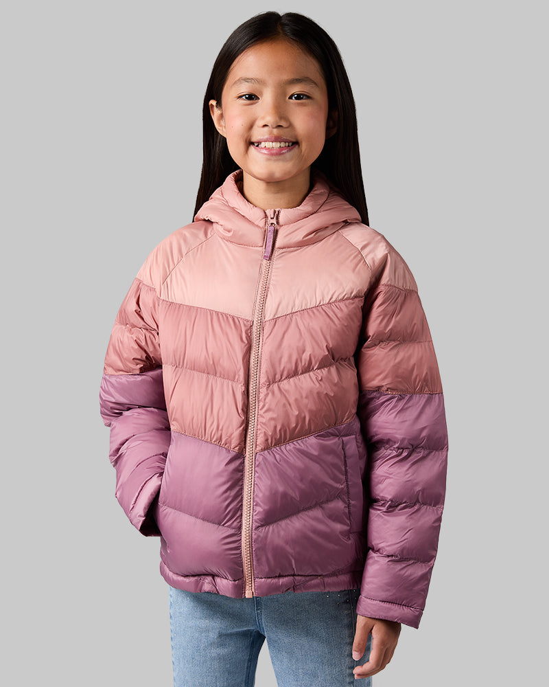 KIDS HOODED PUFFER JACKET