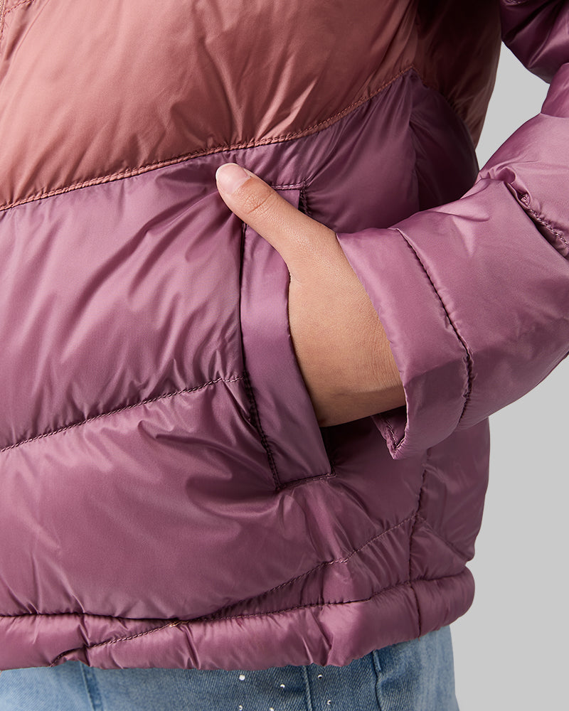 KIDS HOODED PUFFER JACKET