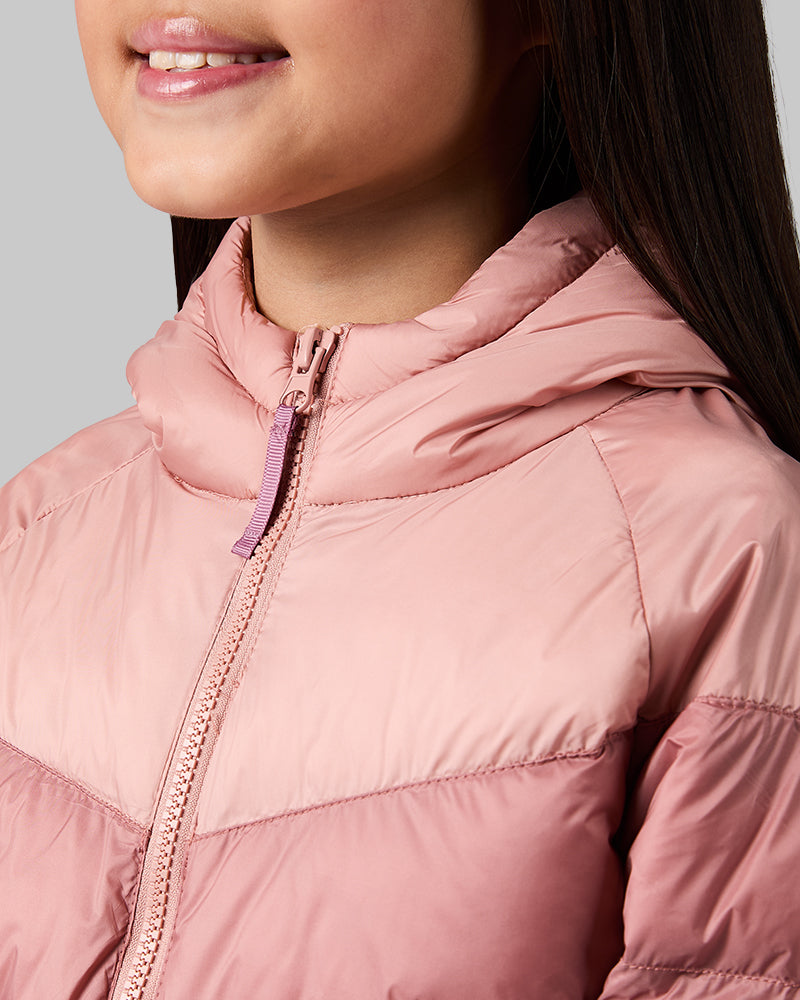 KIDS HOODED PUFFER JACKET
