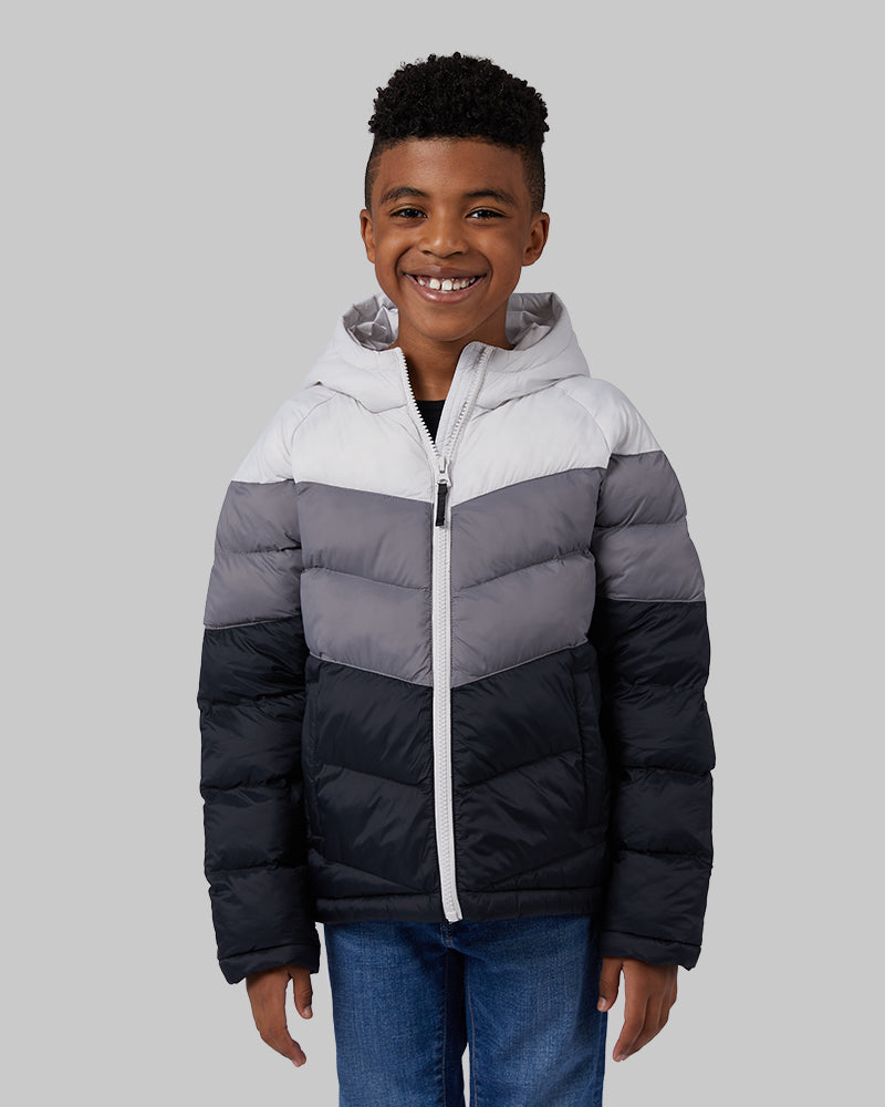 KIDS HOODED PUFFER JACKET