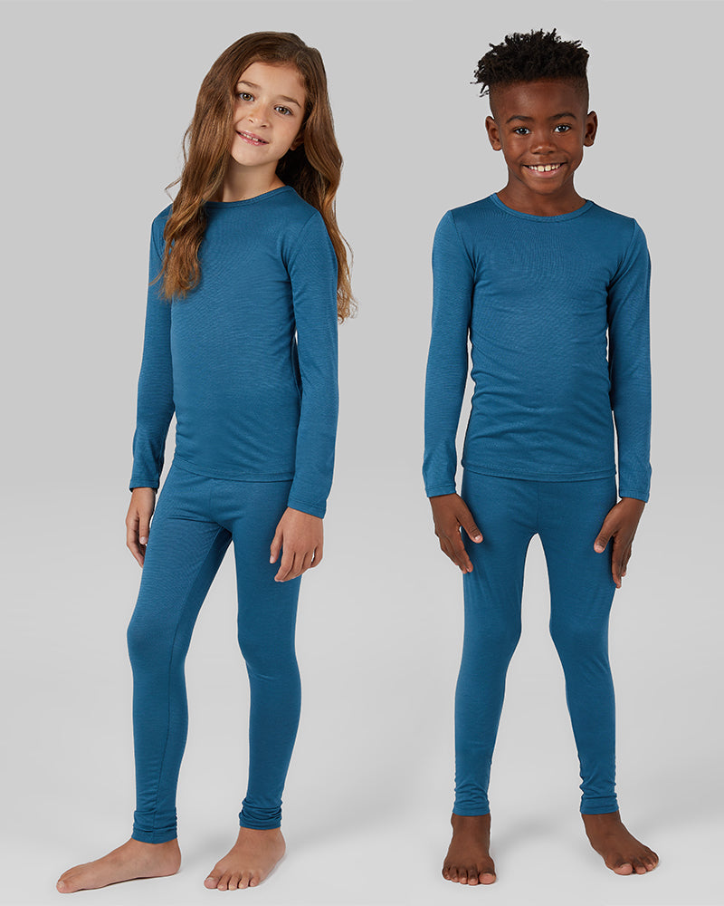 KIDS 2PC BASELAYER TOP & BOTTOM SET