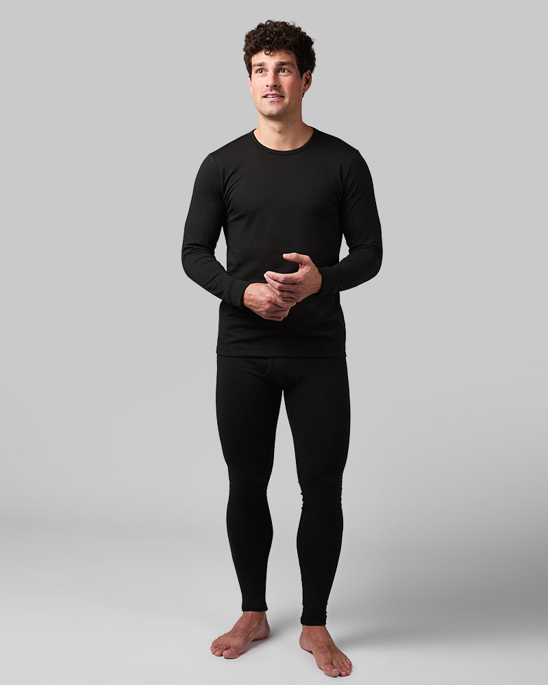 MEN'S MIDWEIGHT BRUSHED BASELAYER CREW TOP