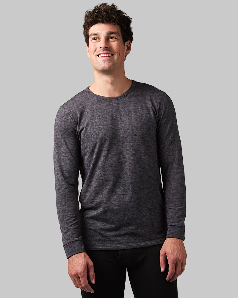 MEN'S MIDWEIGHT BRUSHED BASELAYER CREW TOP