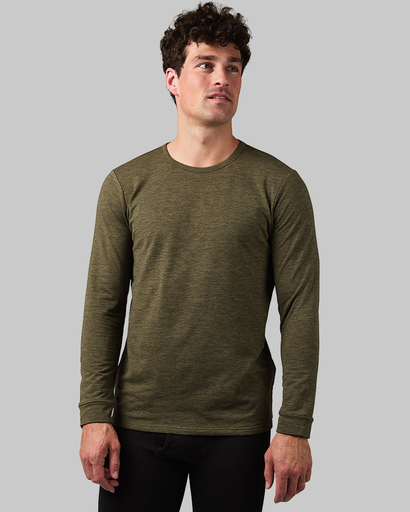 MEN'S MIDWEIGHT BRUSHED BASELAYER CREW TOP