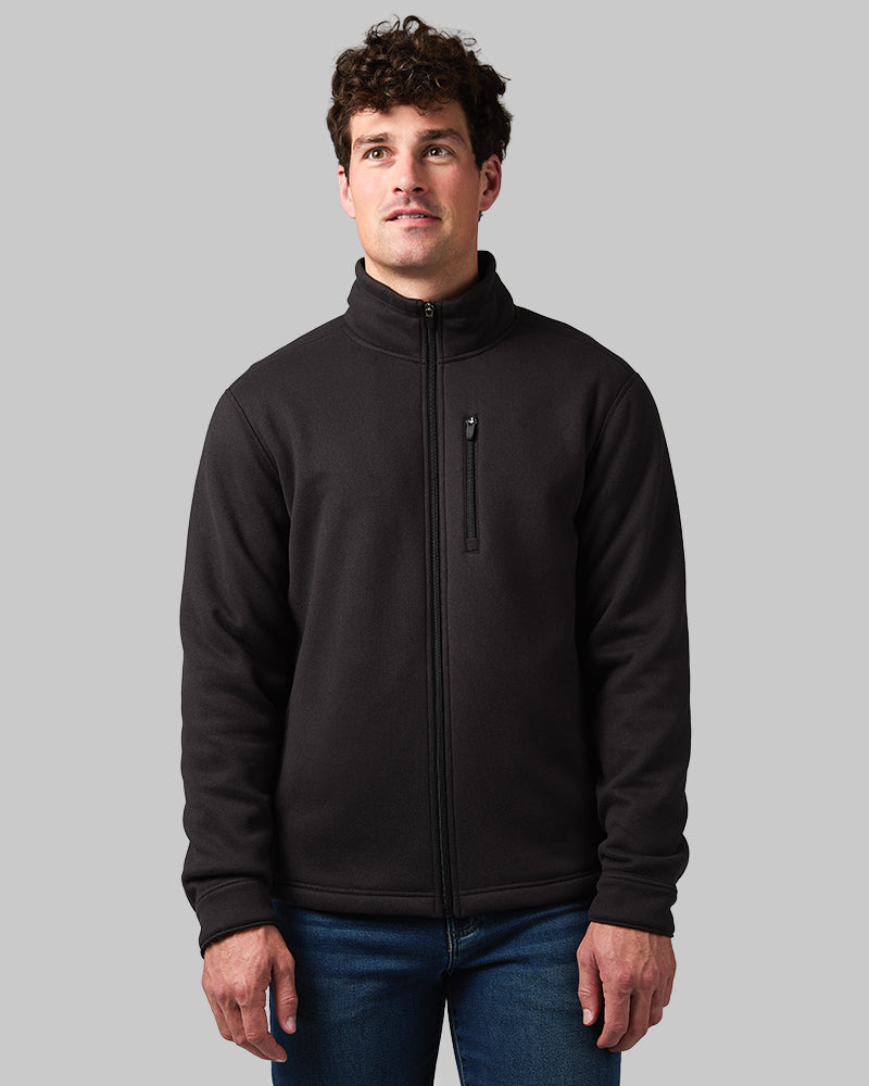 MEN'S PLUSH SHERPA-LINED FULL ZIP