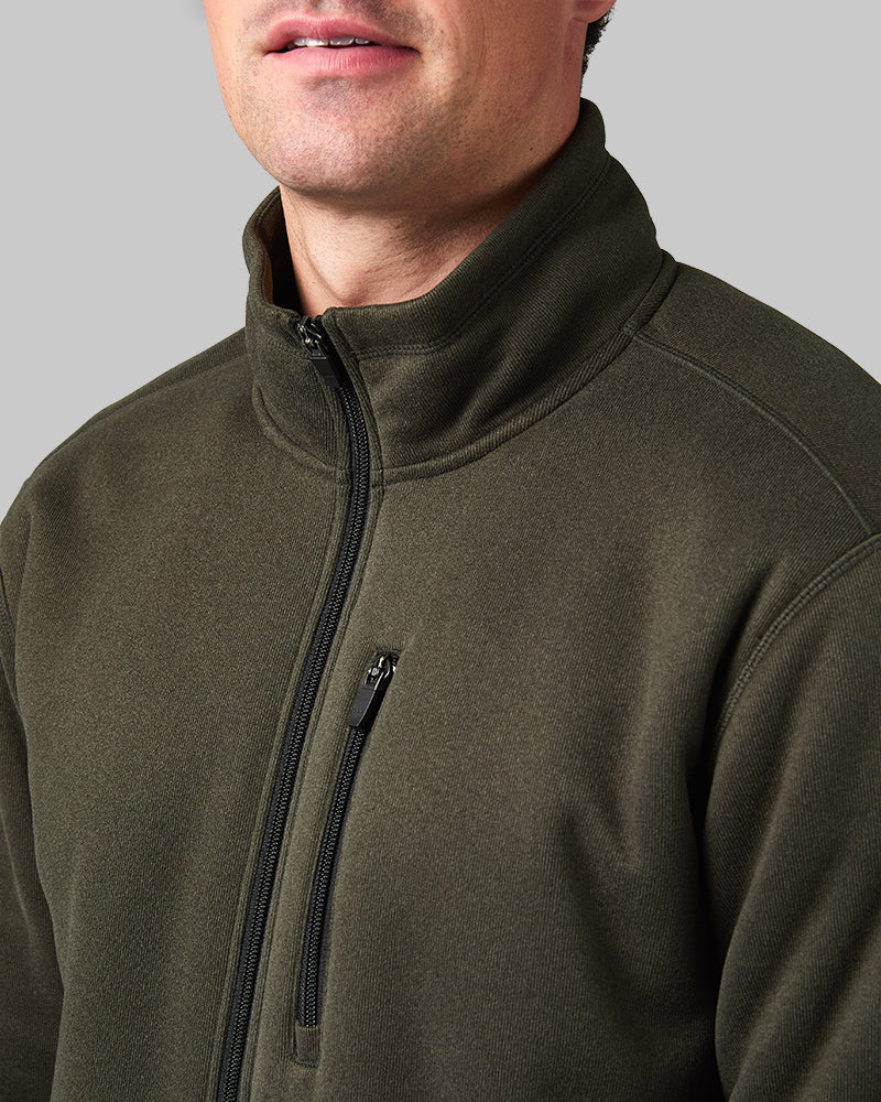 MEN'S PLUSH SHERPA-LINED FULL ZIP