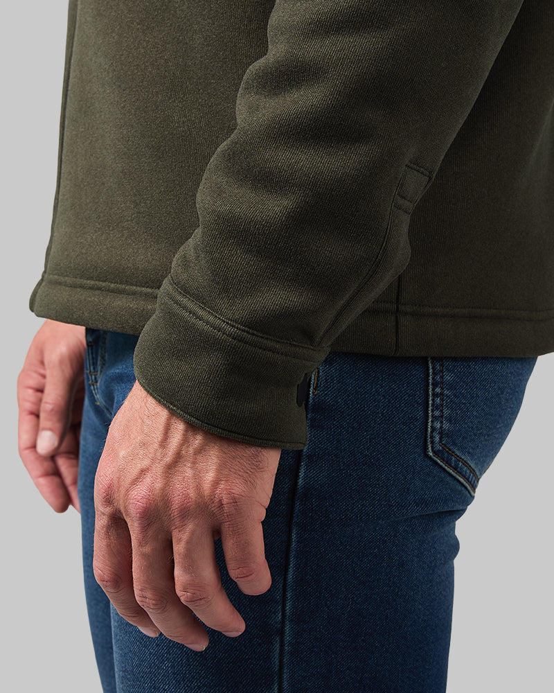 MEN'S PLUSH SHERPA-LINED FULL ZIP