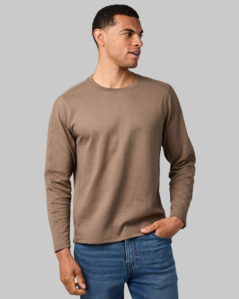 MEN'S LUXE FLEX LIGHTWEIGHT CREW TOP