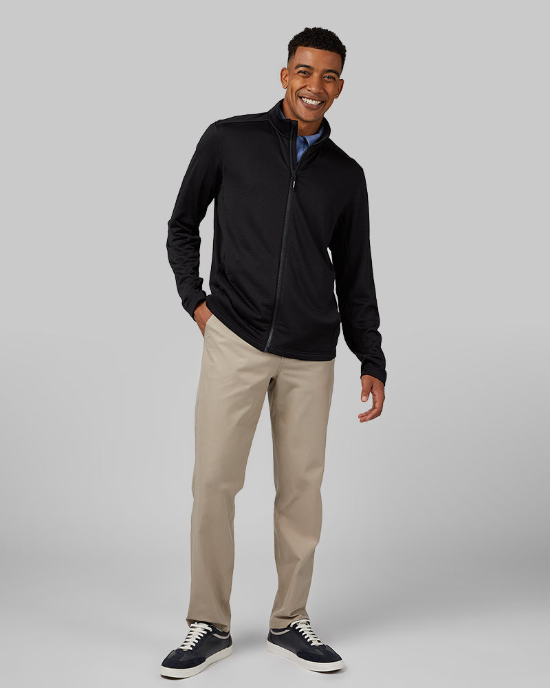 MEN'S GRID TECH FULL ZIP