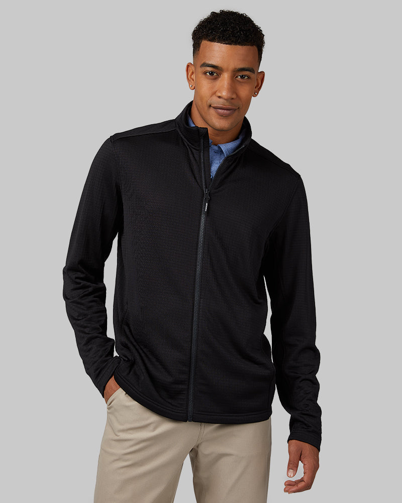 MEN'S GRID TECH FULL ZIP