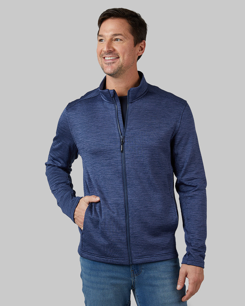 MEN'S GRID TECH FULL ZIP