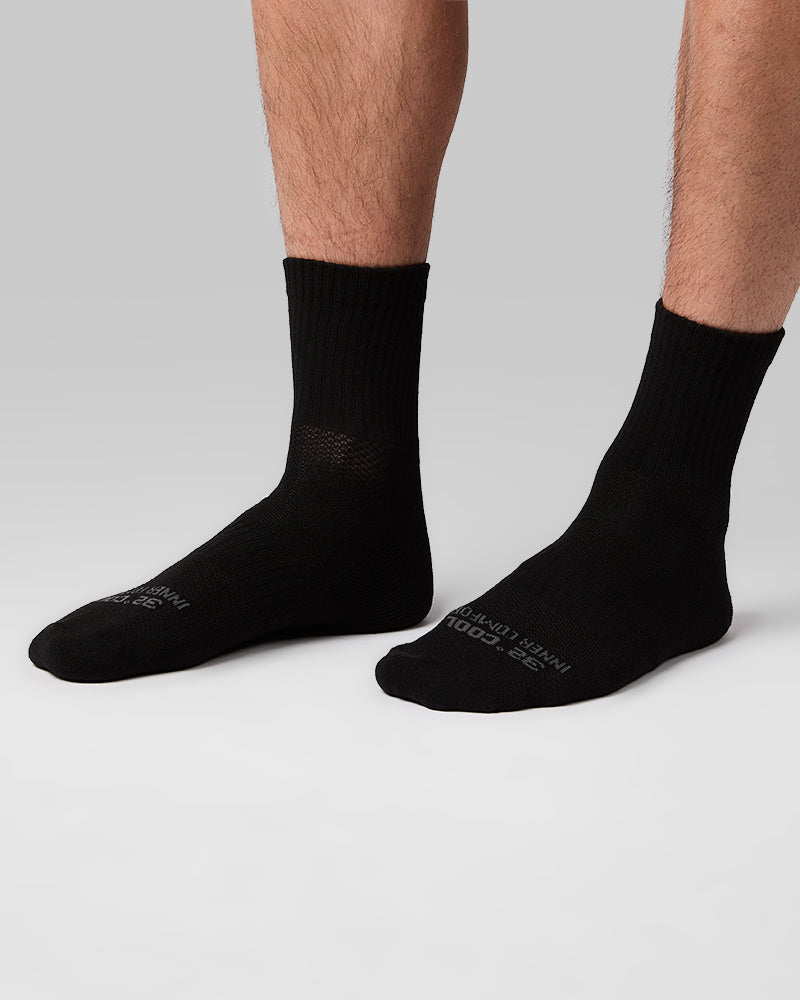 MEN'S 5-PACK COOL COMFORT QUARTER SOCKS