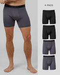 MEN'S 4-PACK ACTIVE MESH BOXER BRIEF