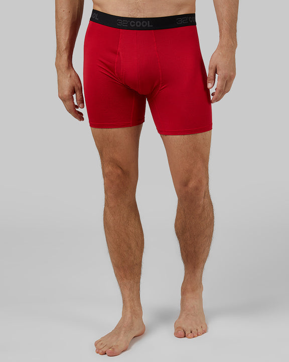 MEN'S 4-PACK ACTIVE MESH BOXER BRIEF